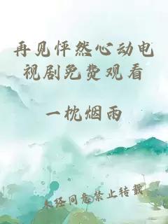 再见怦然心动电视剧免费观看